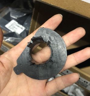 Tesla Model S Voorbumper Parkeersensor Beugel S11 2015-2021 Zwart Plastic