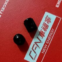 Tesla Model 3/Y/X/S TPMS stofkappen - Zwarte kunststof klepstamdoeken