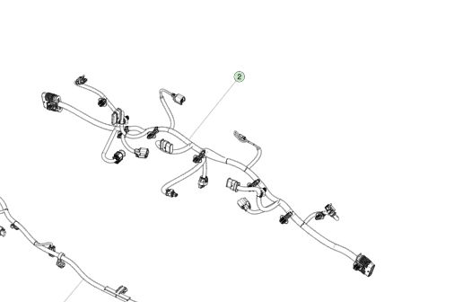 Tesla Model 3 2020 FEM Kabelboom Assemblage 1567961-00-A Zwart