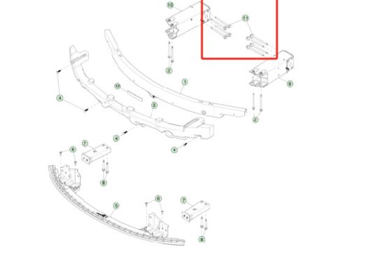 M10-1.5X157 HF Bolt voor Tesla Model 3/Y - 1120775-00-A