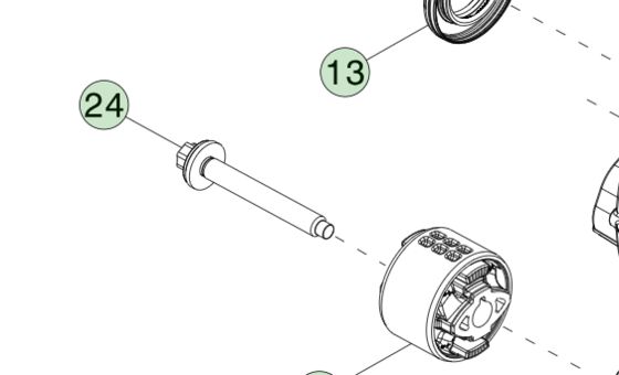 M12-1.75X99 HF Bolt voor Tesla Model 3/Y 2017+