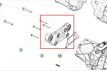 Tesla Model X Torque Reaction Arm 1500 N*m SDU-F 2015-2021