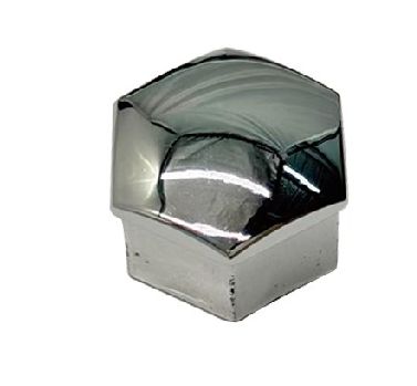 Zilveren ABS-wielnootdoek voor Tesla Model S/3 22 mm binnendiameter