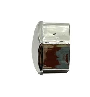 Zilveren ABS-wielnootdoek voor Tesla Model S/3 22 mm binnendiameter