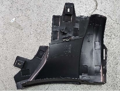 Tesla Model S 2021 Voor-linkse bumperbeugel 43x35x10cm Zwart