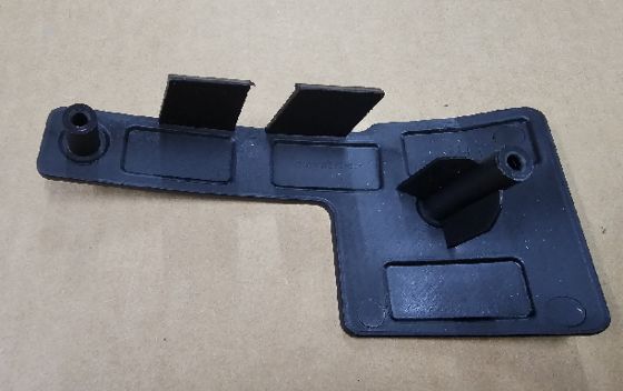 Tesla Model X 2021 Linker mistlamphouder 18x9x5cm Zwart ABS