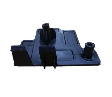 Tesla Model X 2021+ RH Kleine mist lichtbeugel 12x10x4cm Zwart