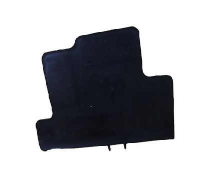 Tesla Model X 2021+ RH Kleine mist lichtbeugel 12x10x4cm Zwart