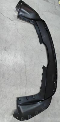 Tesla Model X Achterbumper Onderafdeling met trekhaak Opening 168x32x10mm