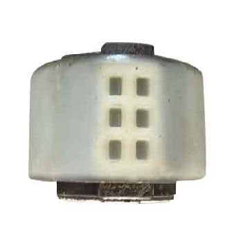 Tesla Model 3/Y Achtermotor Bushing 7x6x6 Composit Zwart/Wit