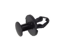 PUSH PULL RIVET - 8MM - 5 - 7 GRP - NYLON - BLK. FOR TESLA MY/MX/MS/M3 1128034-00-B