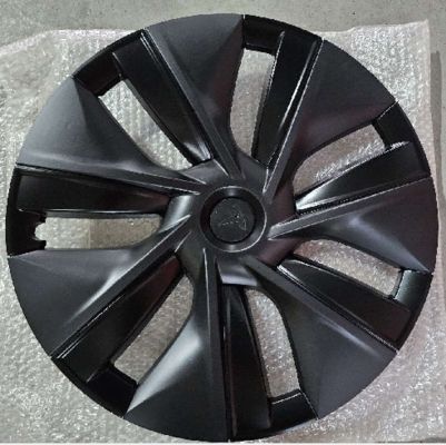 19-inch 7-clip Carbon Black Hub Cap voor 2023 Tesla Model Y - Precision Fit Wheel Cover