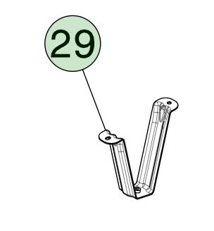 Hoge duurzaamheid Linkshandige kofferbak voor Tesla Model X (2015-2021) OEM-deel 1049739-00-G